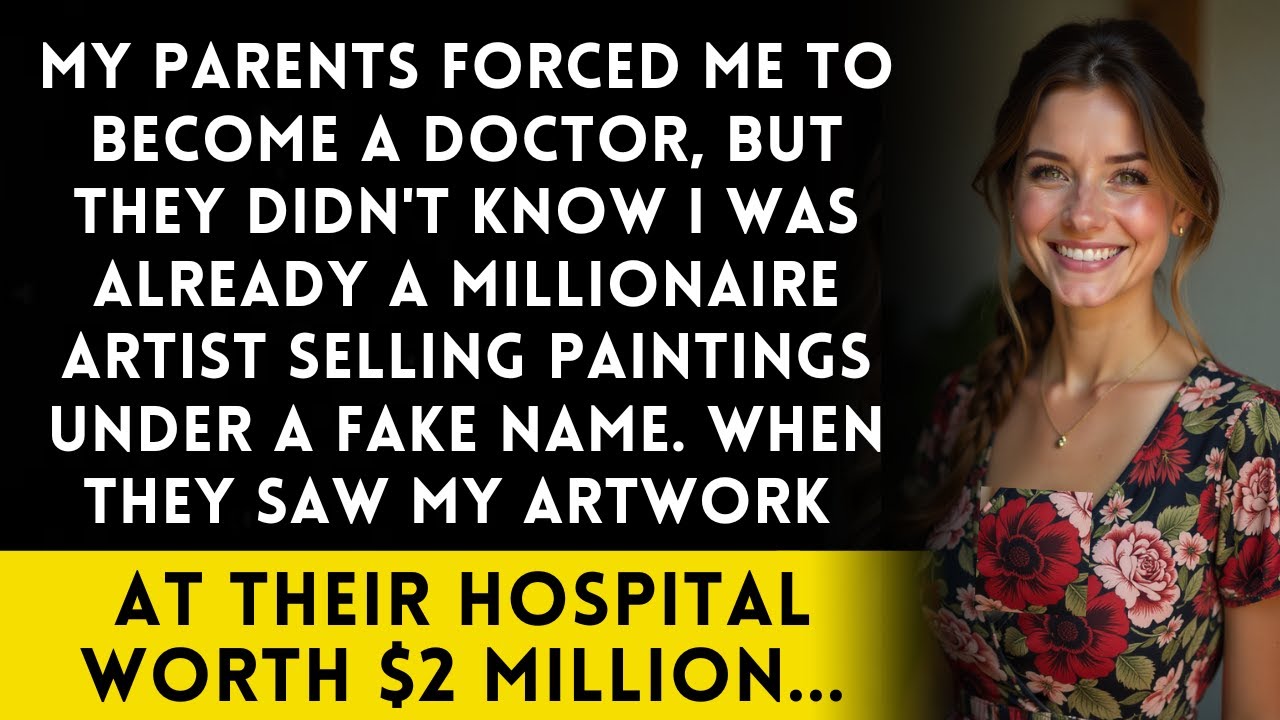 My Parents Forced Me Into Medical School, But My Secret Art Career Made Millions