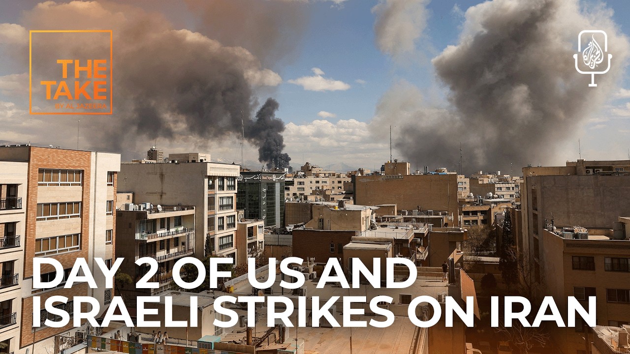 Brief: Day 2 of US and Israeli strikes on Iran, Supporters mourn Khamenei | The Take