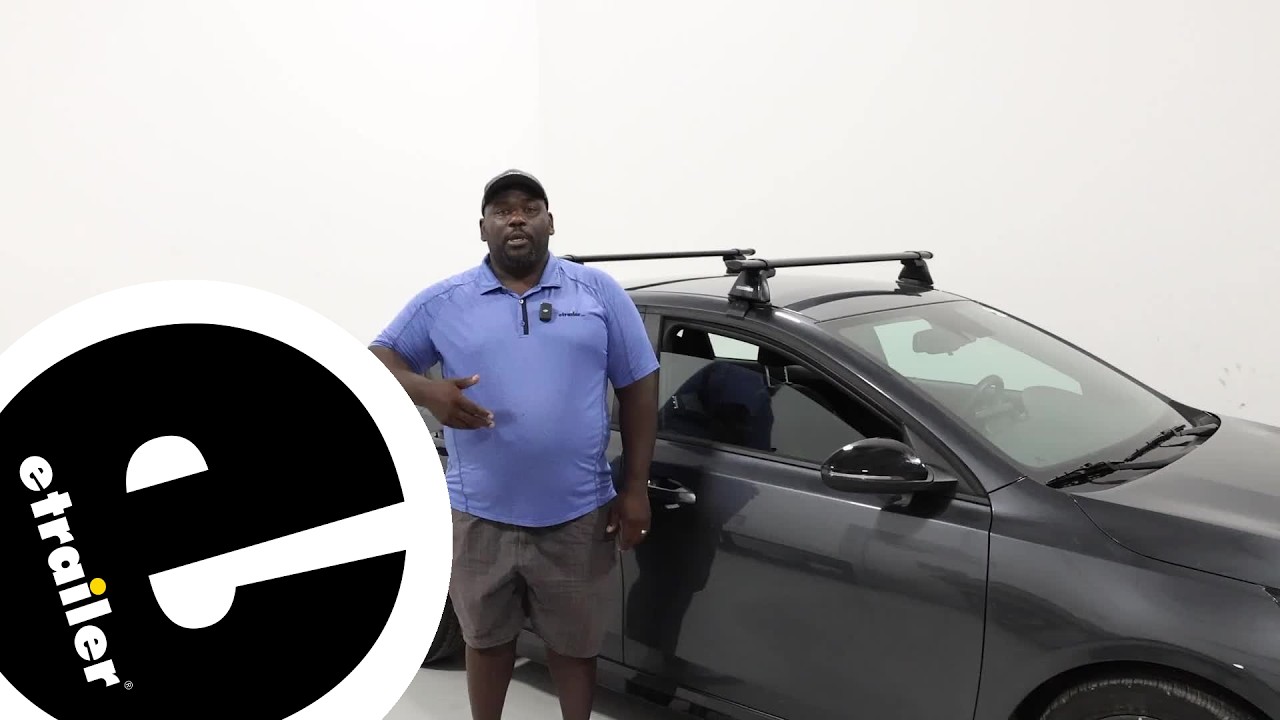 etrailer | How to Install the Yakima CoreBar Crossbars on a 2024 Kia Forte
