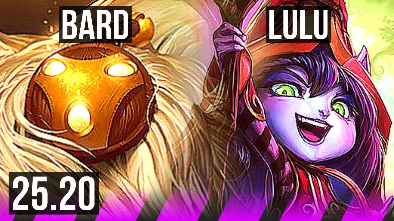 BARD & Hwei vs LULU & Sivir (SUP) | 6/0/24, Dominating, 23k DMG | EUW Challenger | 25.20