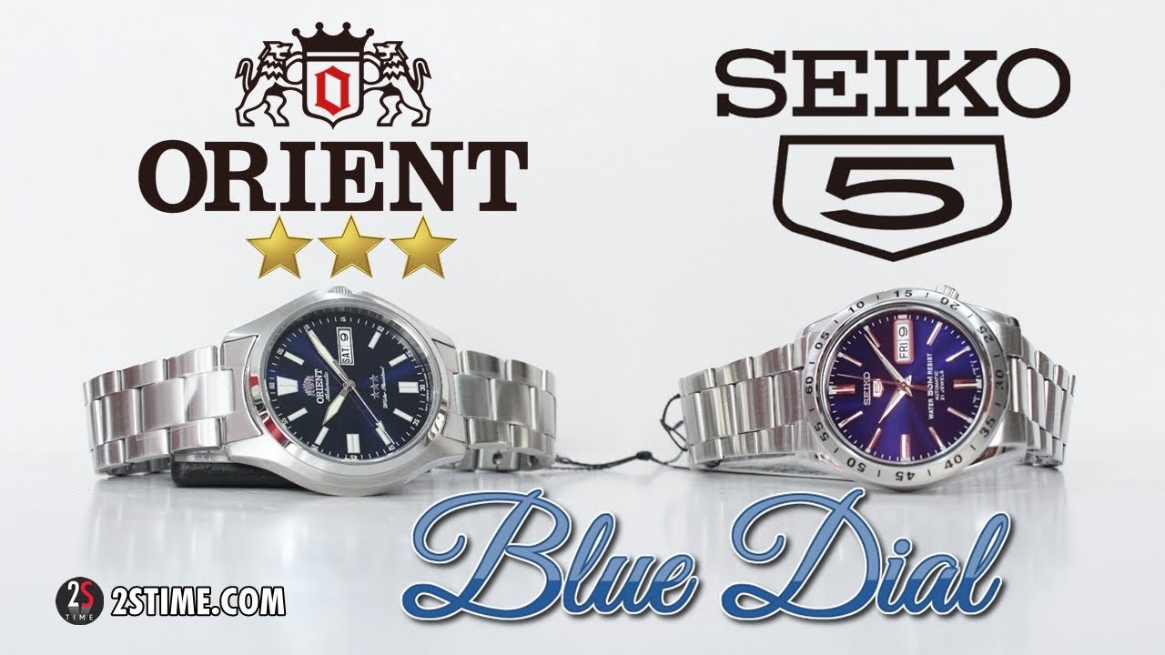 ORIENT Tristar RA-AB0F09L19B vs SEIKO 5 SNKD99K1