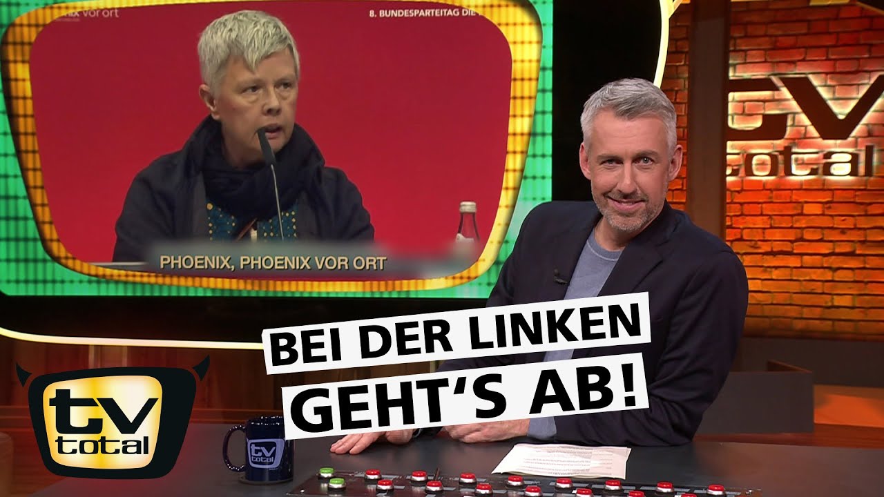 Schmetterling zerschmettert! Parteitag der Linken | TV total