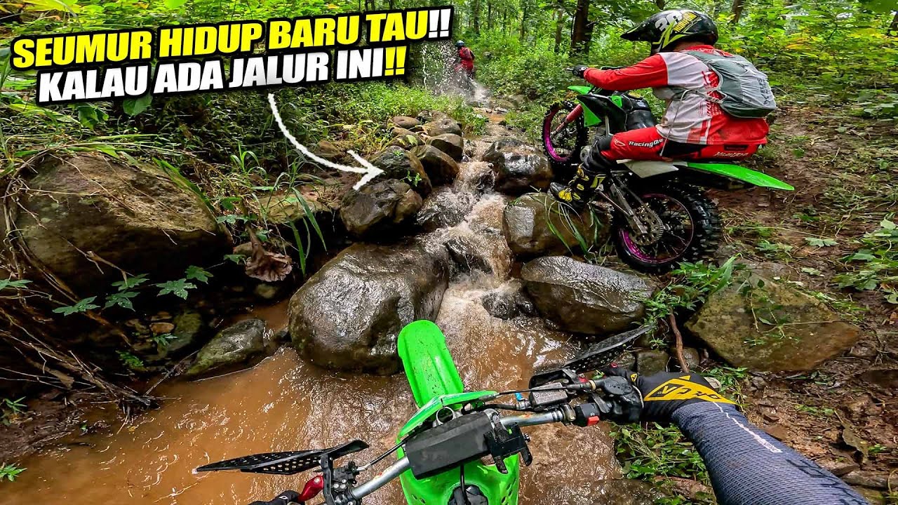 SEUMUR HIDUP BARU TAU KALAU ADA JALUR INI DIBELAKANG RUMAH !!