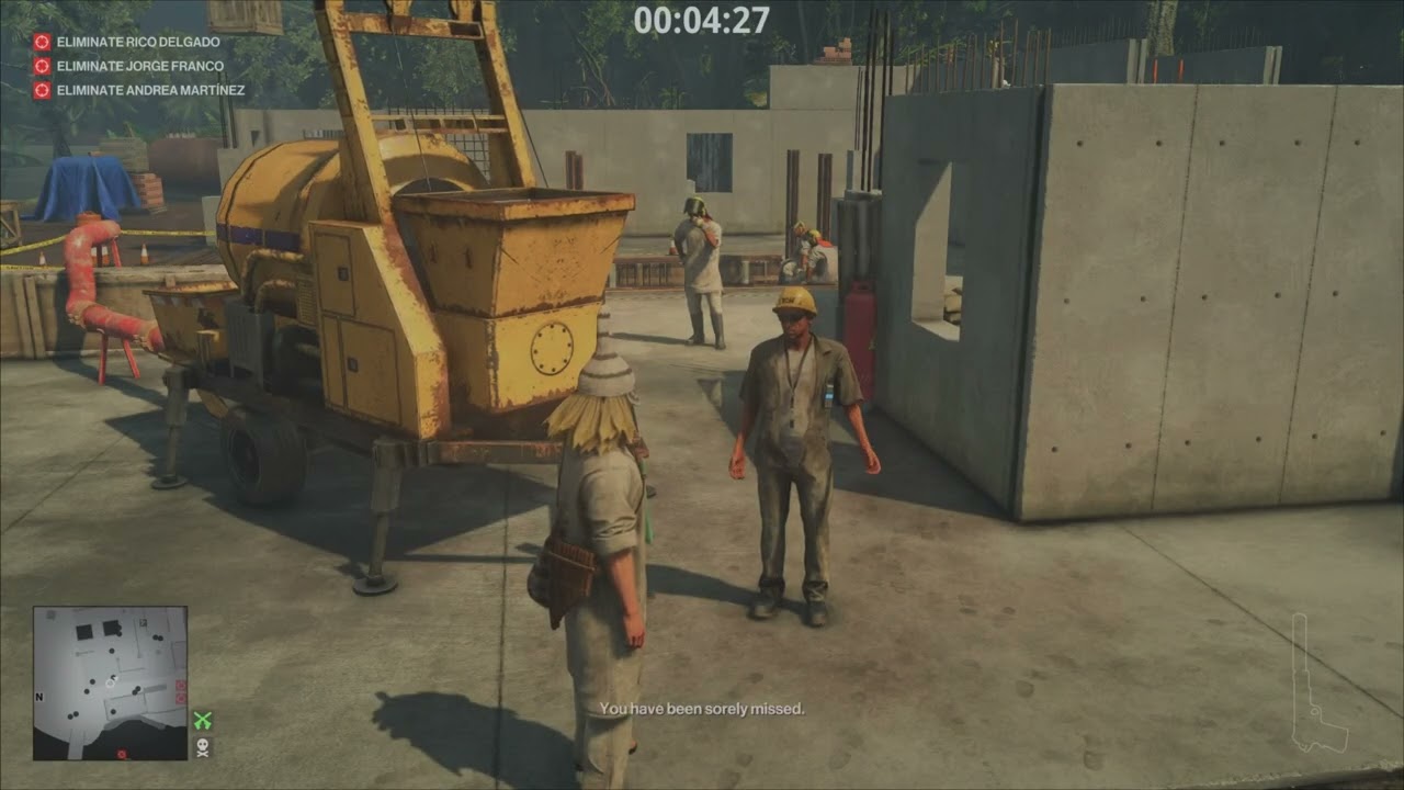 Hitman 2 Terreno Sagrado, A Quien Vas a Llamar, Casco Obligatorio, Cimientos Solidos, Alguien Podria