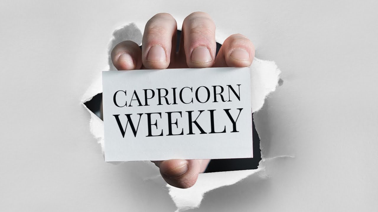 CAPRICORN..♑THEY ARE TRYING TO FIGURE OUT HOW TO GET BACK INTO YOUR LIFE ❤️..6TH -12TH SEPT 2021