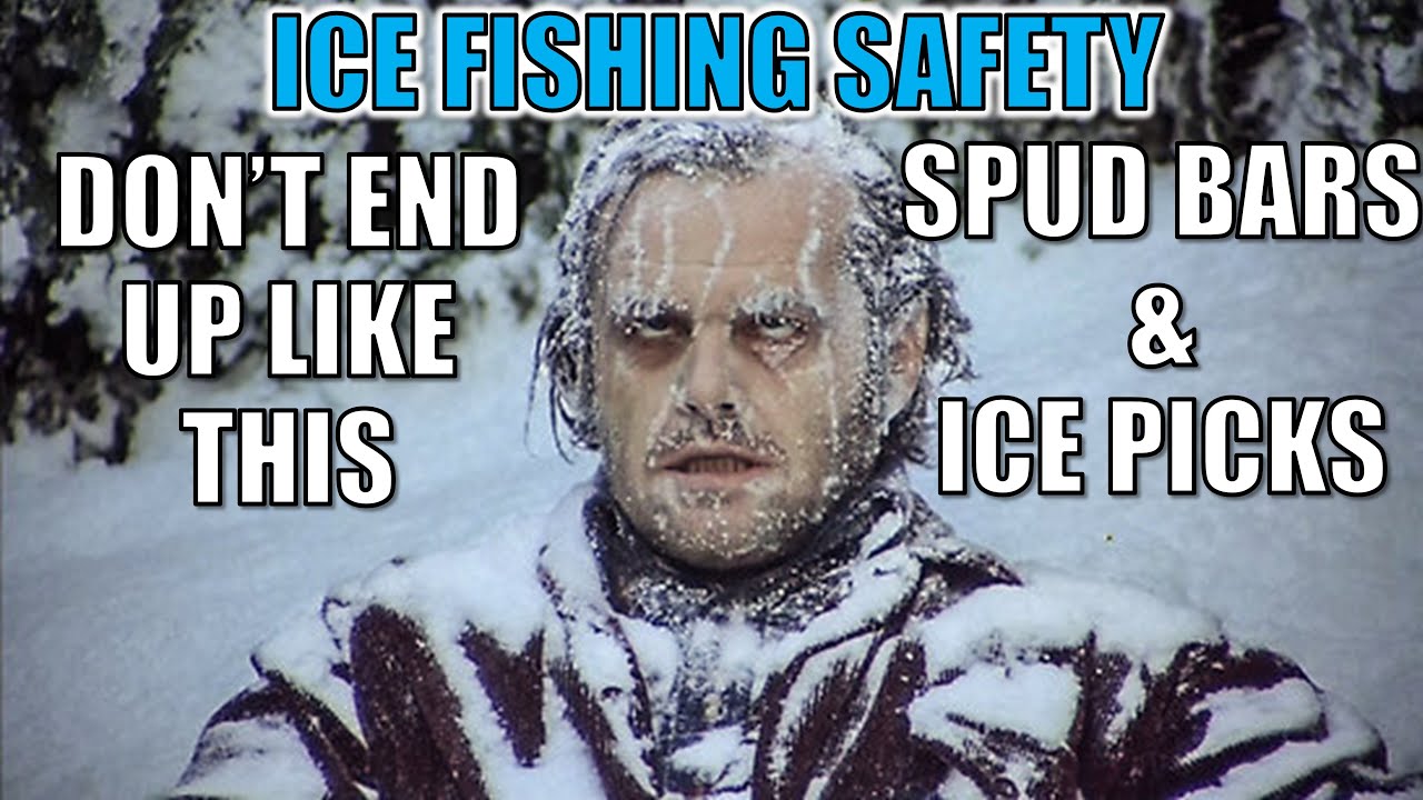 How To Use A Spud Bar and Ice Picks: Ice Fishing Safety
