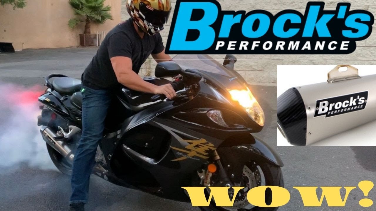 BEST MOTORCYCLE EXHAUST SOUND! BROCK’S PERFORMANCE VS STOCK PIPES! BEFORE AND AFTER LOUD BIKE SOUNDS