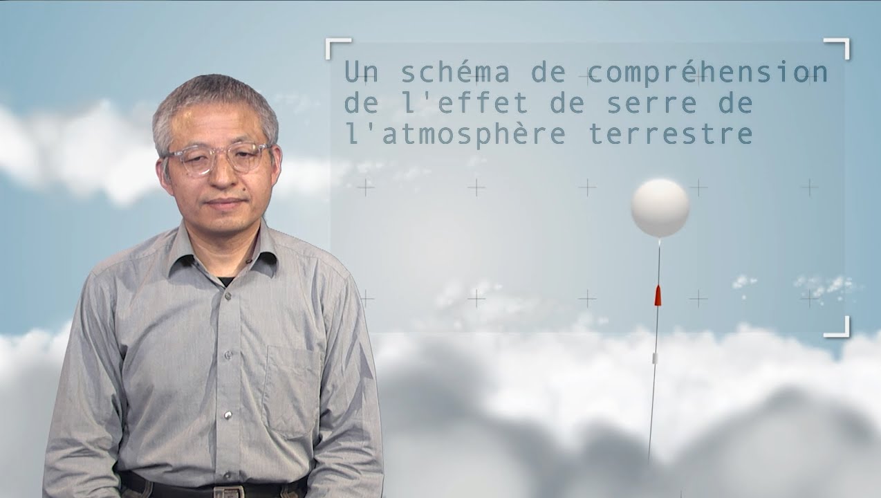Un schéma de compréhension de l'effet de serre de l'atmosphère terrestre