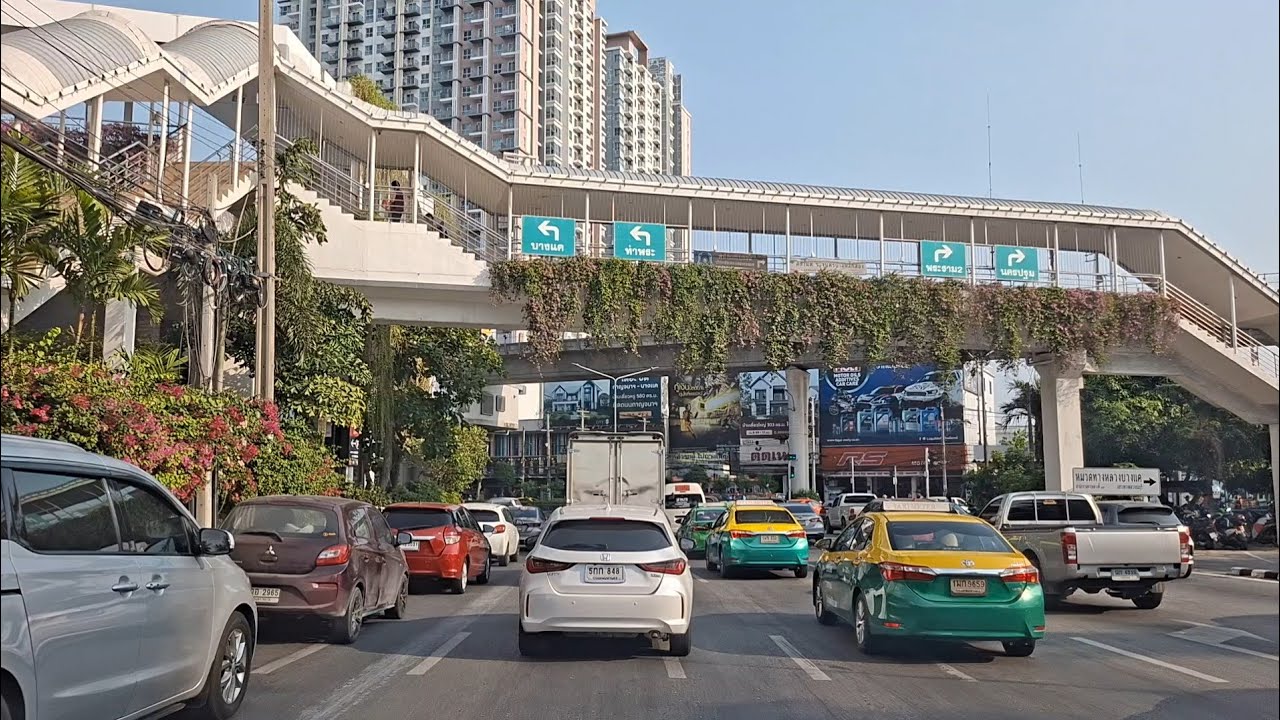 รีวิว ถนนเพชรเกษม เดอะมอลล์บางแค ไปเดอะมอลล์ท่าพระ 10/3/69