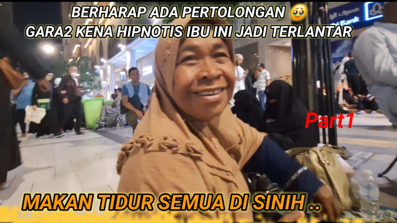 PINGIN PULANG KE 🇲🇨TAPI TIDAK BISA]IBU TERLANTAR BER TAHUN2 DI AREA MASJIDIL HAROM@Uya Kuya TV