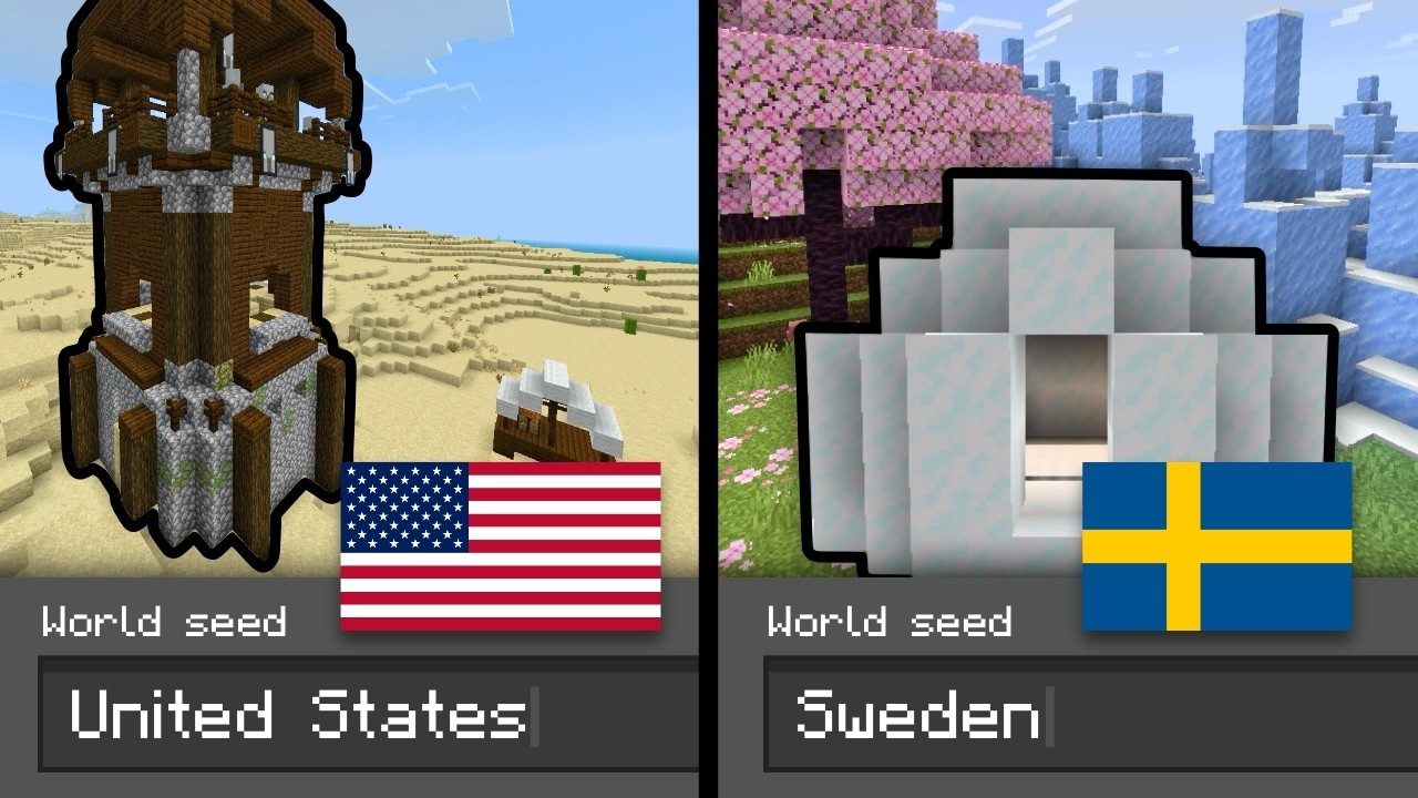 Which Country Has The Best Minecraft Seed?