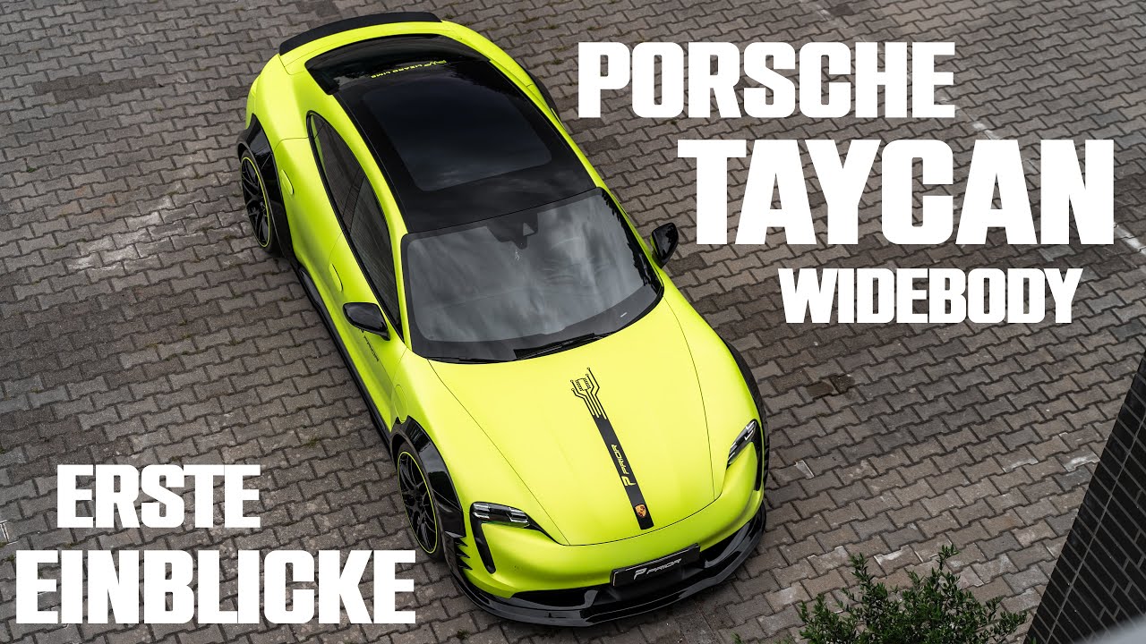 Unser Porsche Taycan Widebody! Zu Besuch bei unserem Vertriebspartner | Prior Design