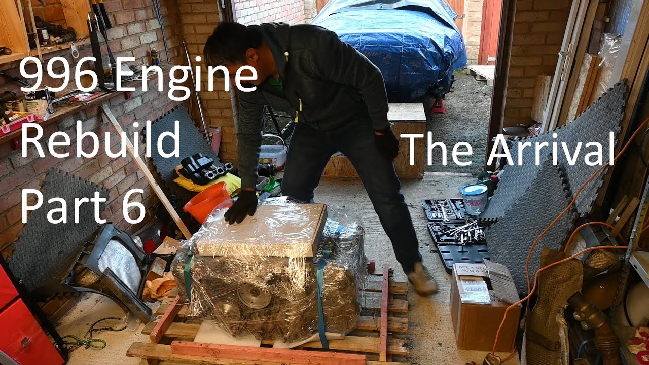 Porsche 996 Engine Rebuild 6 - Special Delivery and reassembly begins