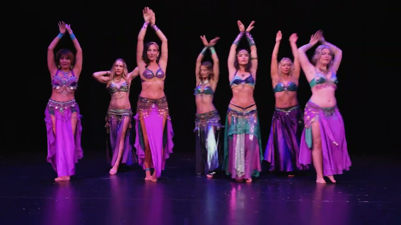 Adelaide Marcus & her student troupe Lotus Blooming ~ Duality Embodies performance