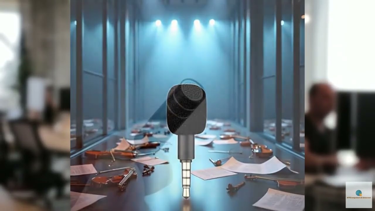 Review - Black 4 Pole Mini Portable Microphone Jack 3.5mm Aux 4 Pole/ 3 Pole Karaoke Mic