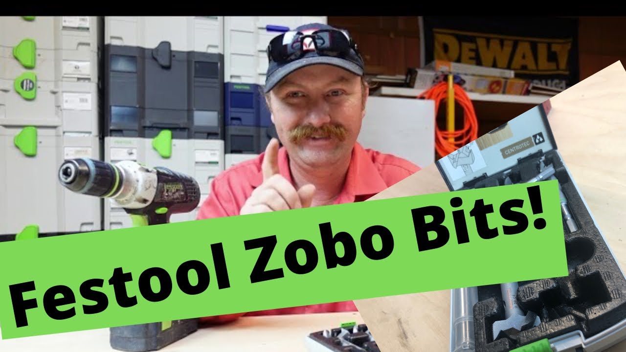 Festool ZOBO Bits!  Best Forstner Style Bits? #Festool #FestoolZobo #FestoolBits