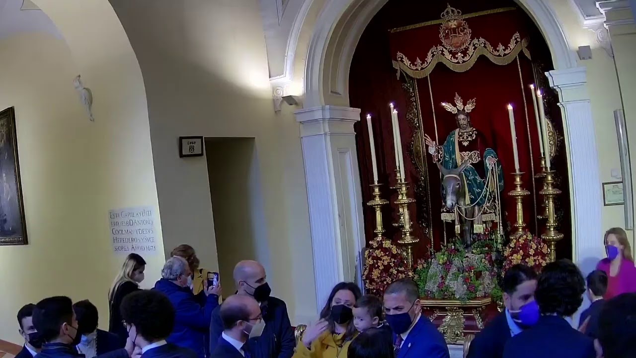Función Principal Jesús a su Entrada en Jerusalén