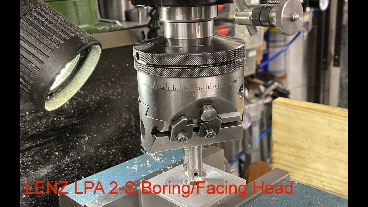 LENZ LPA 2S Boring & Facing Head