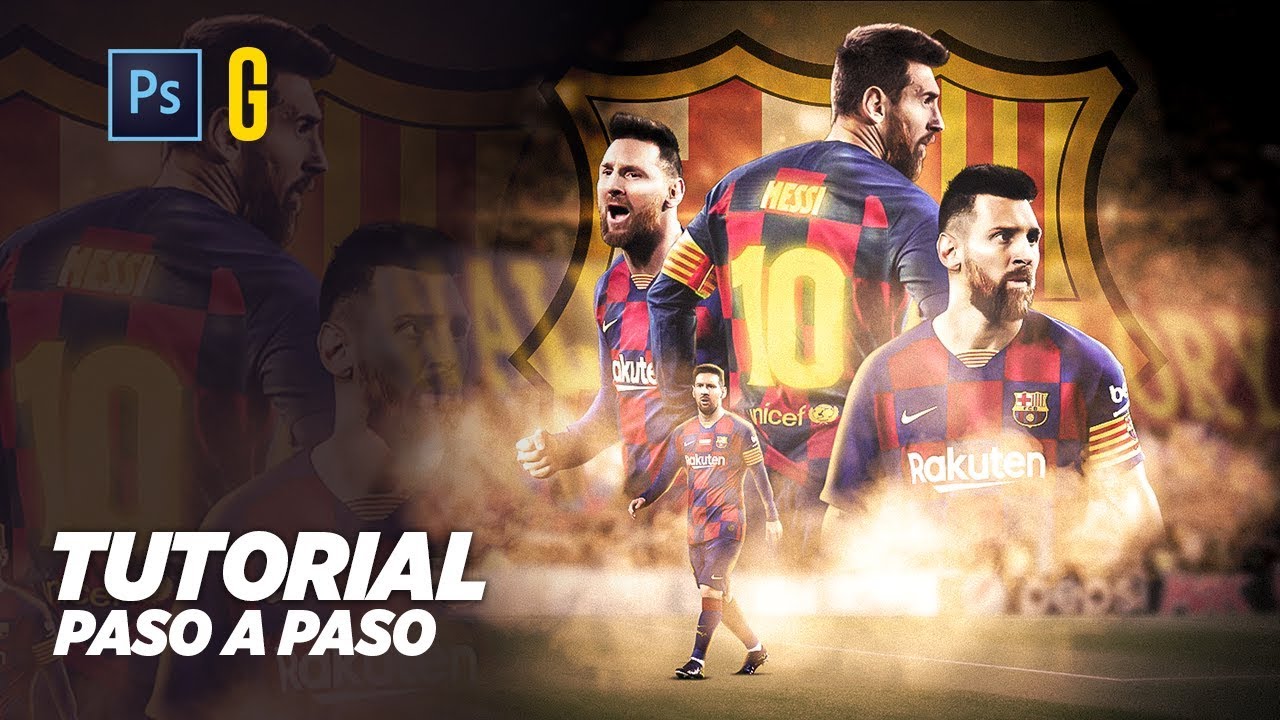 Photoshop Tutorial | Cómo Crear un Diseño Deportivo Paso a Paso | How to Create Sports Designs