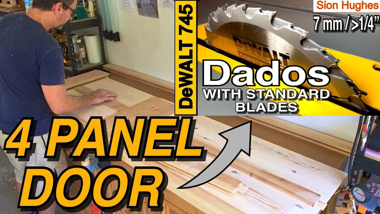 How to make a four panel door
