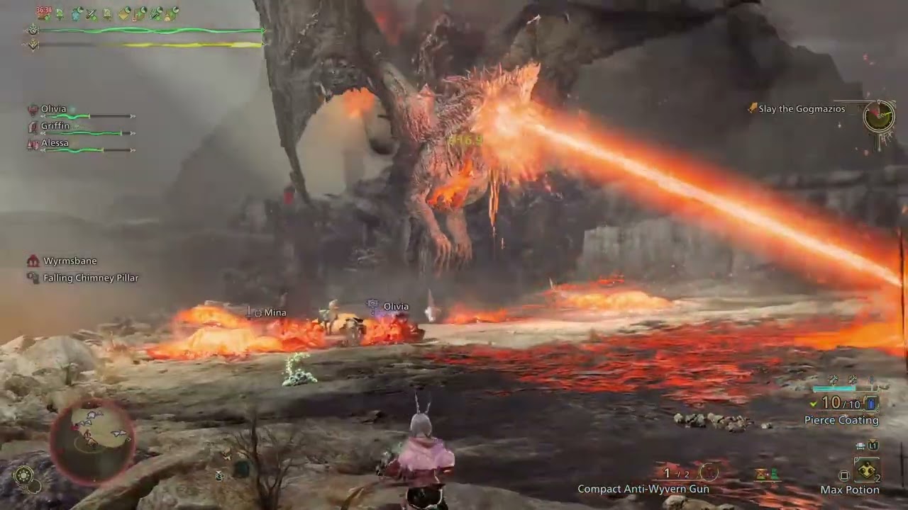 Monster Hunter Wilds - Bow vs Gogmazios | Day 1