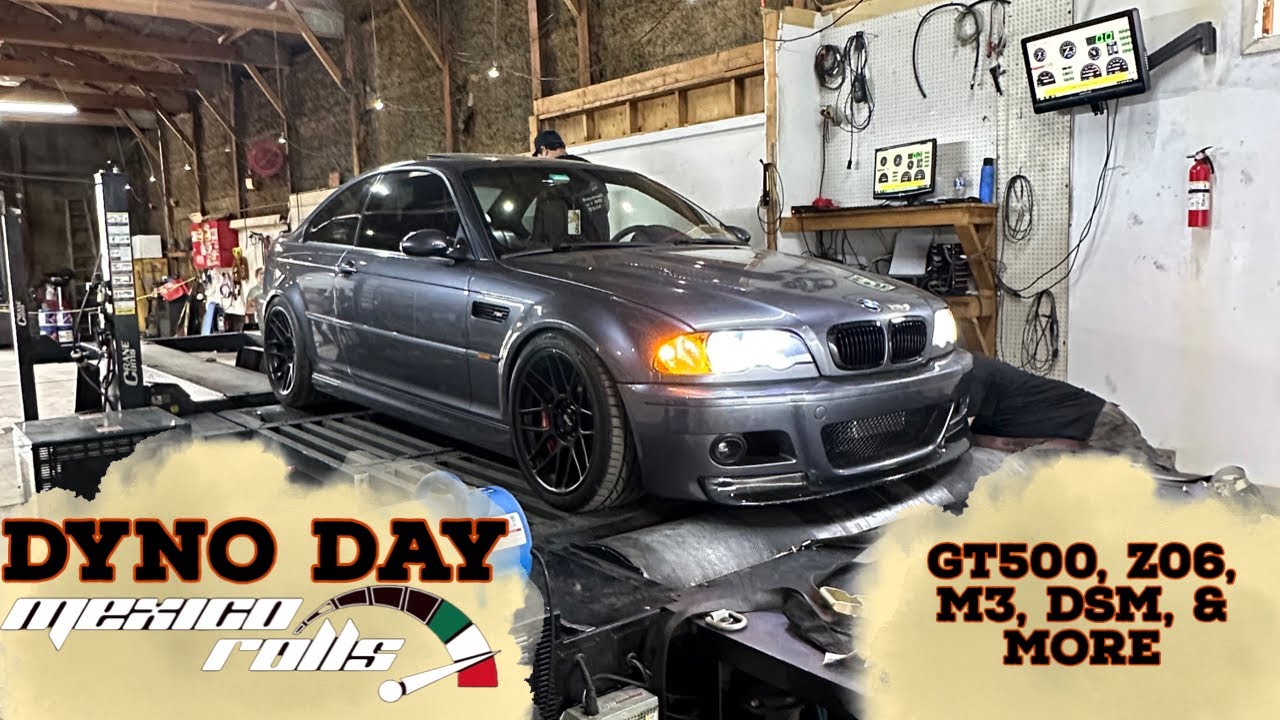 MEXICO ROLLS DYNO DAY SPRINGSTREET PERFORMANCE GT500, M3, DSM, ZO6, DIESEL TRUCK & MORE