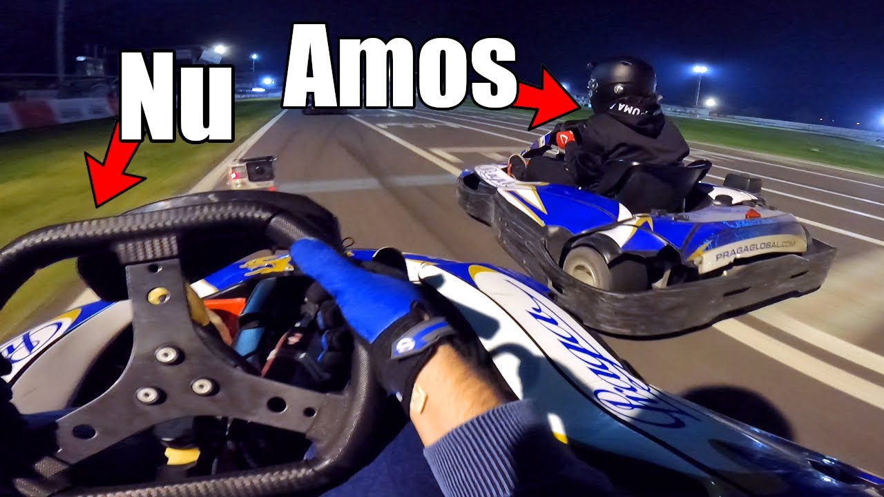 GARA PAZZESCA con AMOS sui KART