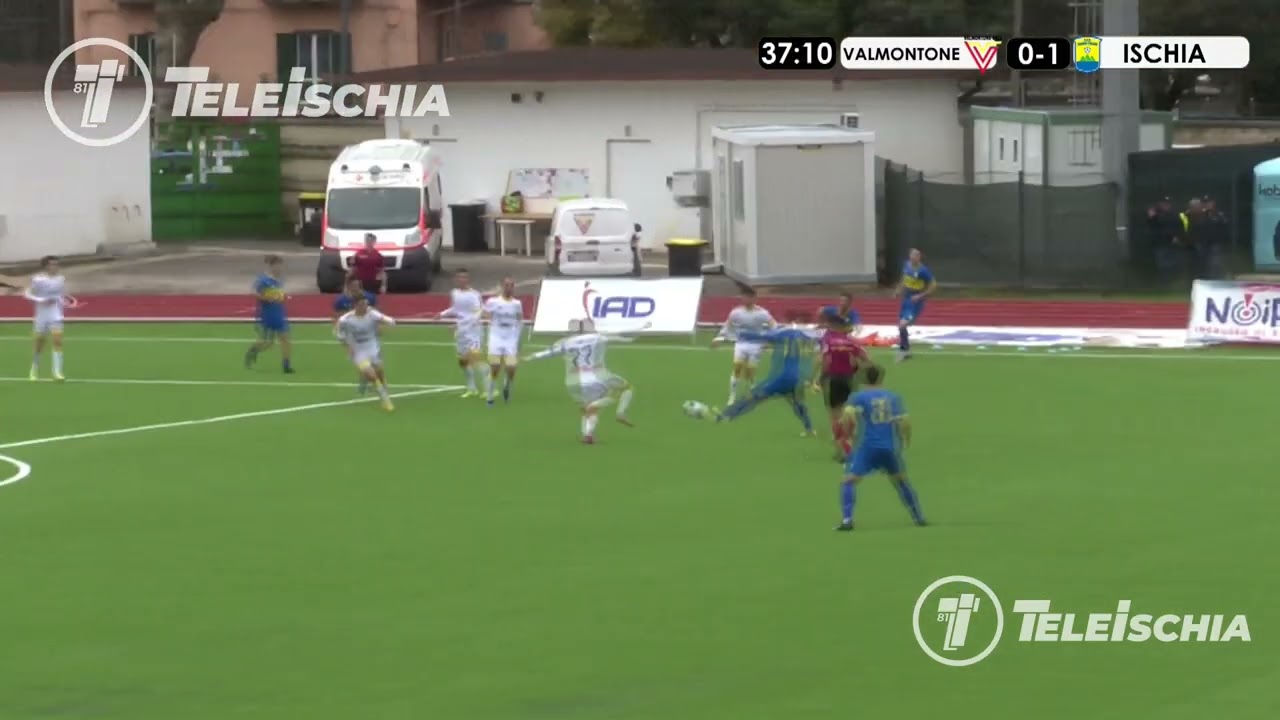 Serie D. Valmontone - Ischia: 1-2, la sintesi del match