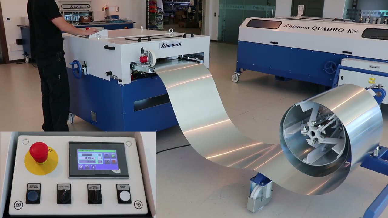 Schlebach profileringsmaskine MINI RSM fra Muncholm A/S