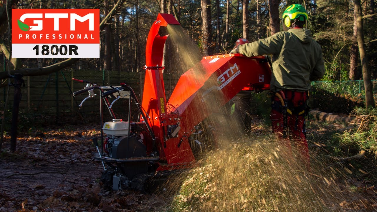 GTM Professional wood chipper 1800R