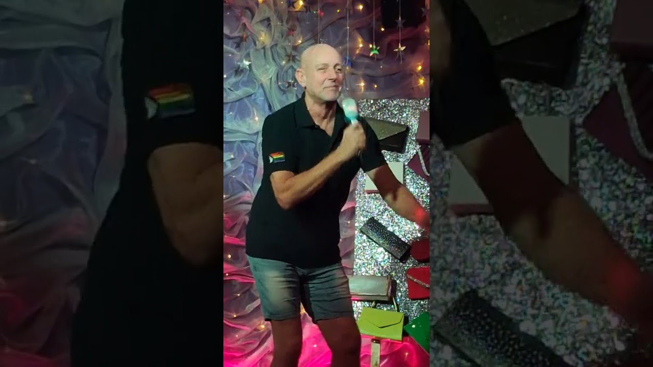 Wayne singing at peekabooze blackpool 3.3.26
