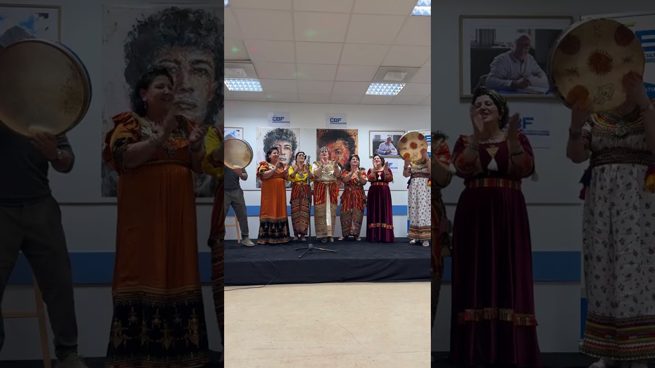 Groupe Tigheri Lejdud interprète la chanson “A Yuliw Susem Susem”,