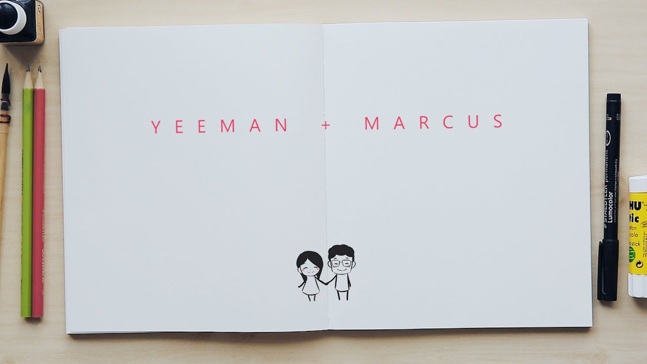 Yeeman + Marcus Wedding Animation | by EXA STUDIO