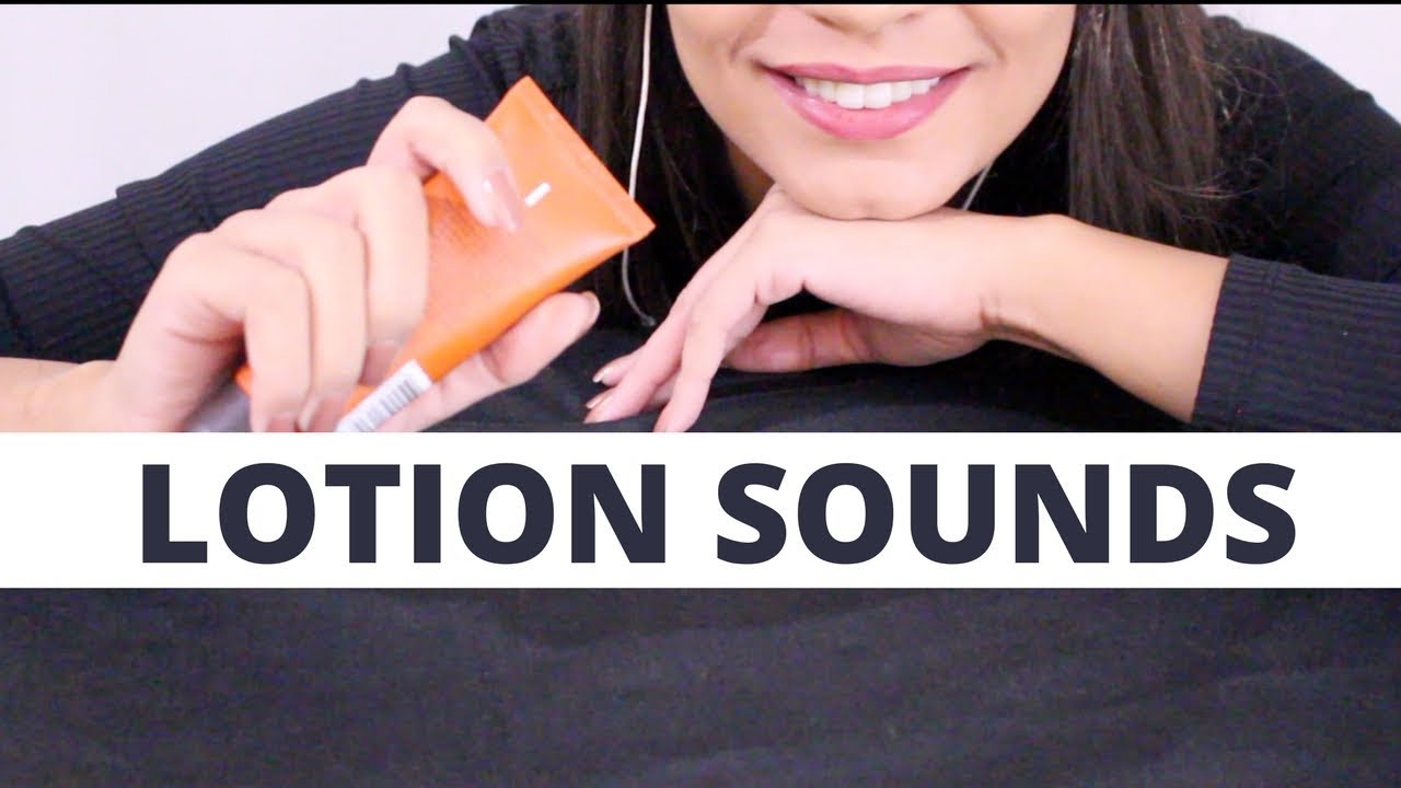 ASMR LOTION SOUNDS WITH HANDS | SONS DE LOÇÃO- EXTREMAMENTE RELAXANTE (NO TALKING)