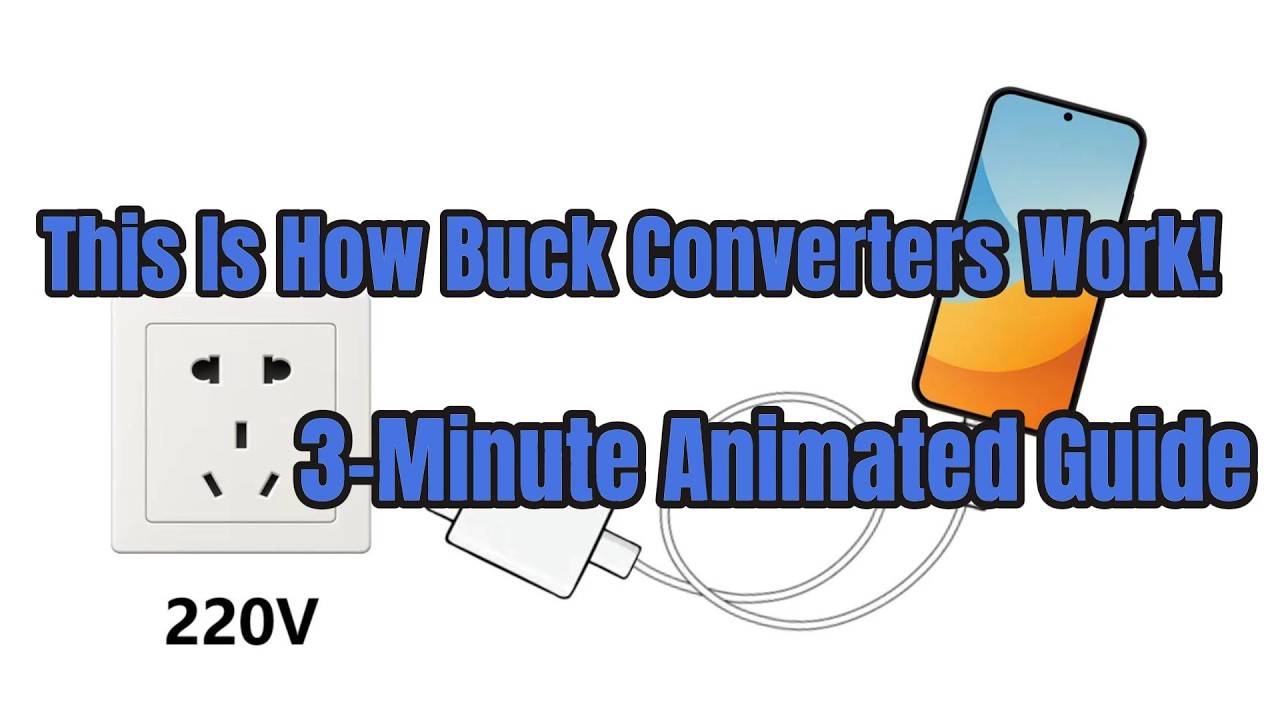 This Is How Buck Converters Work! 3-Minute Animated Guide