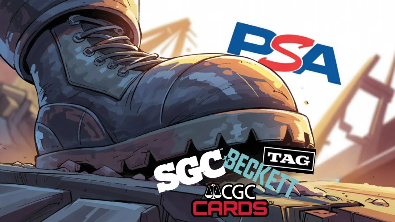 BGS, CGC и TAG отстают от PSA сильнее, чем вы думаете.