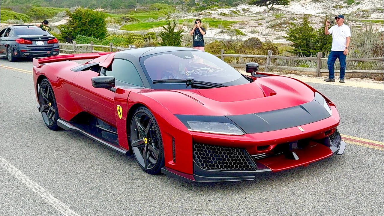 Car Week 2025 Day 6: Ferrari F80 FIRST DRIVE & $26 Million SP3 Daytona Live Auction!!!