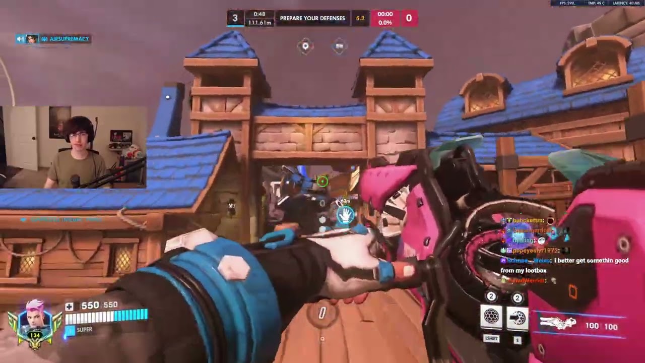 Zarya is still BROKEN! 23k DMG! Supertf Top 500 Tank gameplay Overwatch Season 1