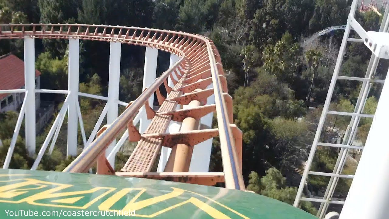 Гадюка передний ряд (HD POV) Six Flags Magic Mountain