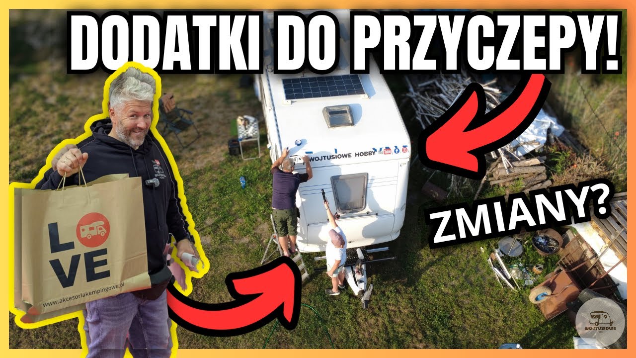NOWE DODATKI DO PRZYCZEPY! 🚗😱 | Idealne naczynia na kemping!