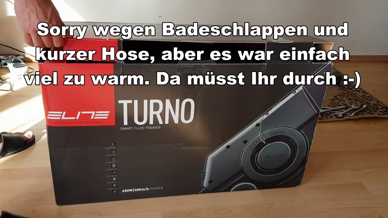 Elite Turno vs Turbo Muin Smart B+ Teil 1 - Turbo Muin Fazit nach 5.000 KM und Unboxing/Aufbau Turno