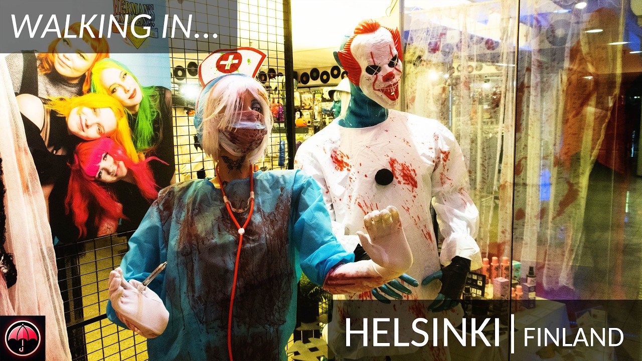 Underground Walking in Helsinki, Finland - October 2025