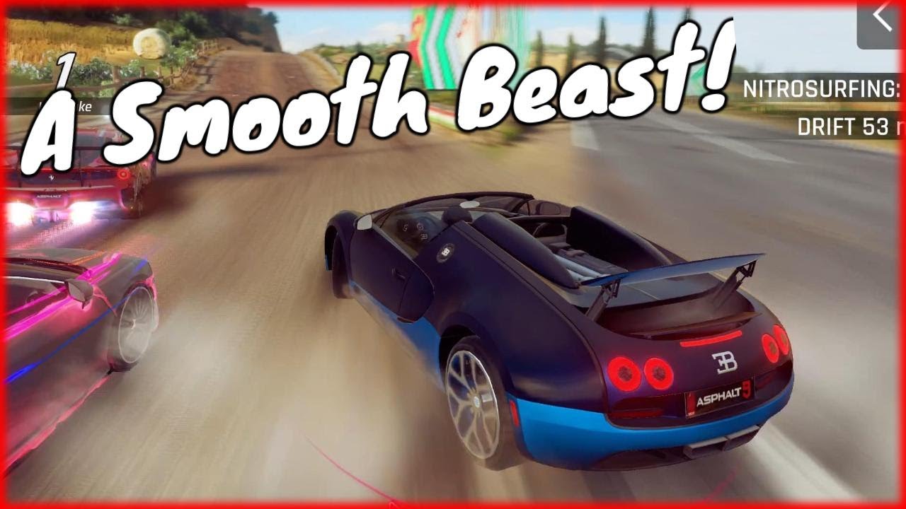 A Smooth Beast! | Asphalt 9 6* Golden Bugatti Veyron Multiplayer