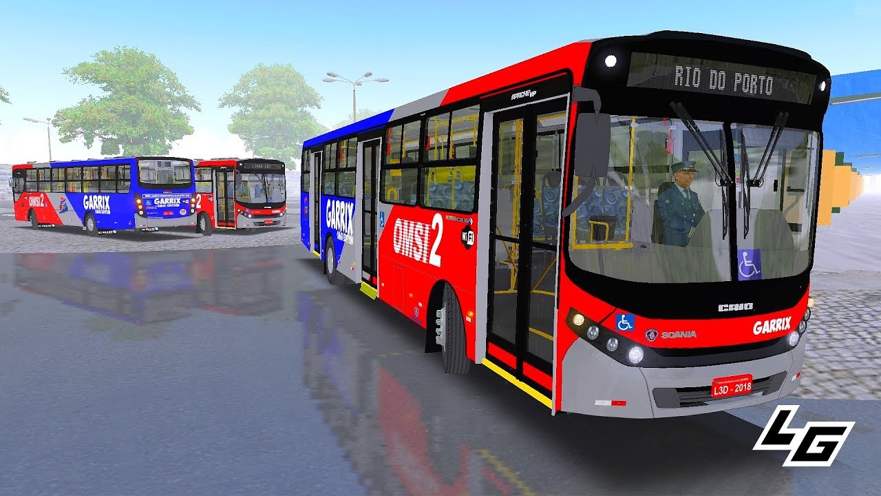 🔴[OMSI 2] Caio Apache Vip III Scania F250HB +G27 - Mapa Cidade do Porto L205 | GarriX Transportes
