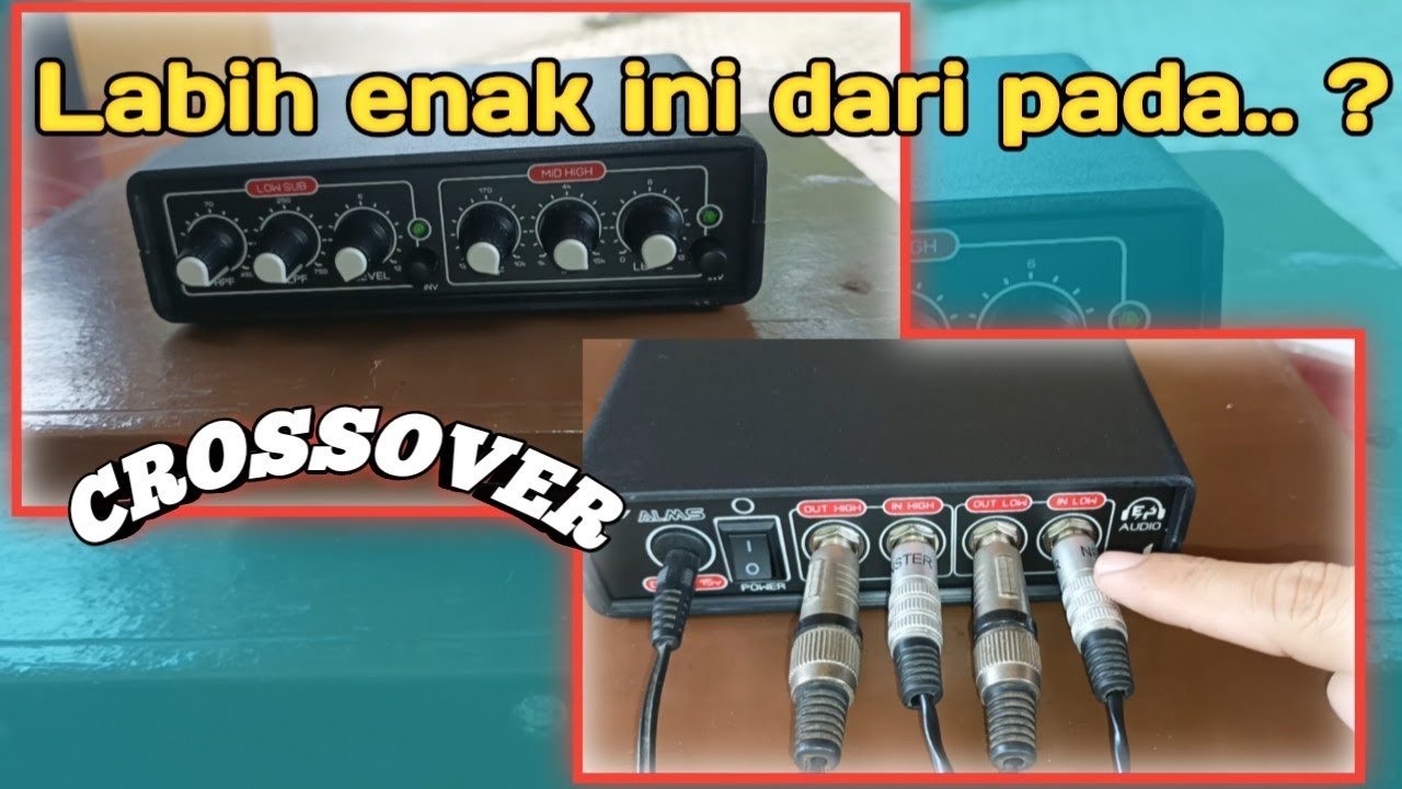 ALMS 2in 2out Slobe 12db ternyata enak juga suaranya