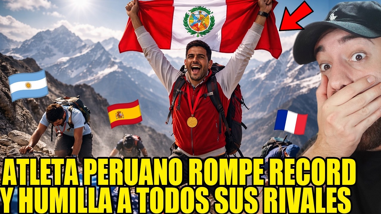 ATLETA PERUANO rompe RECORD MUNDIAL y HUMILLA a sus RIVALES!!