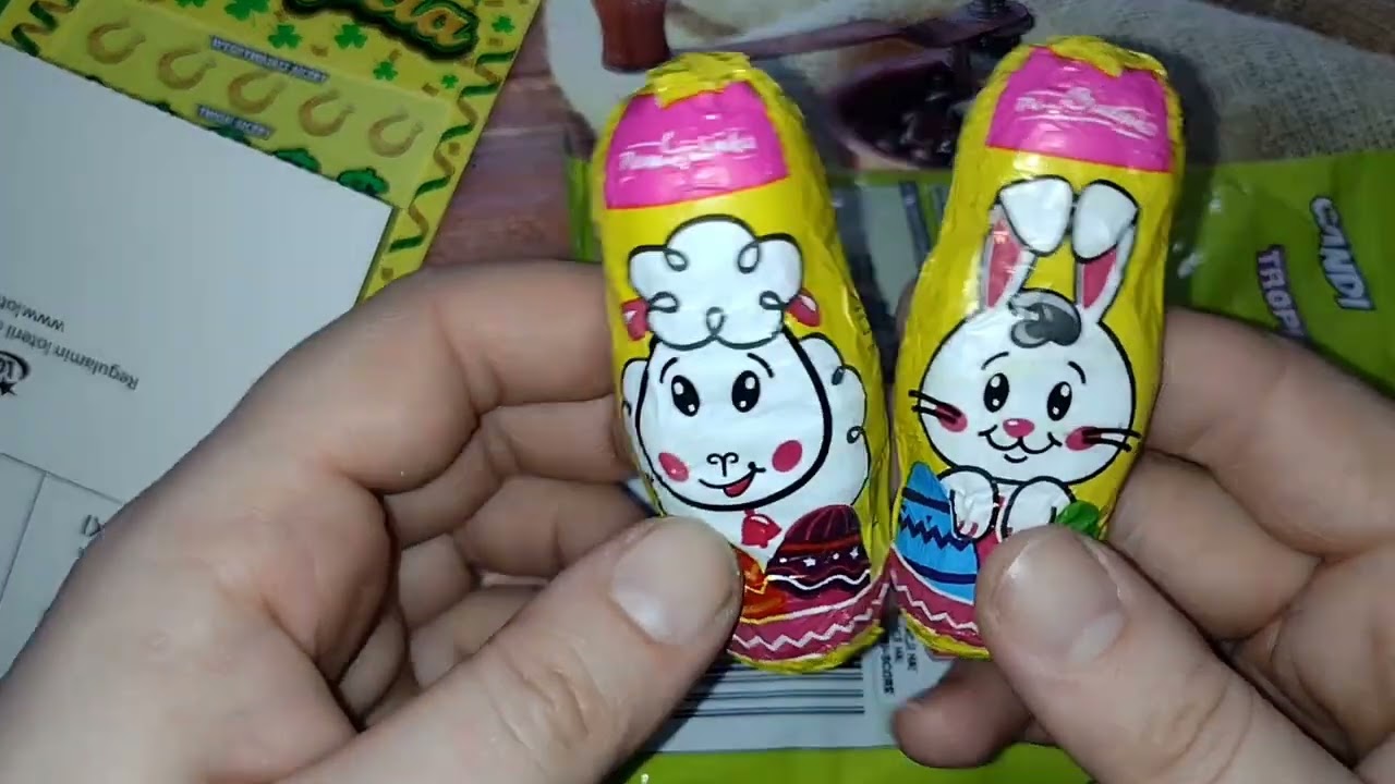 zdrapki lotto #przesyłki 🐰🎂 od @Lucyna_K oraz @SantiTis &hearts;️&hearts;️