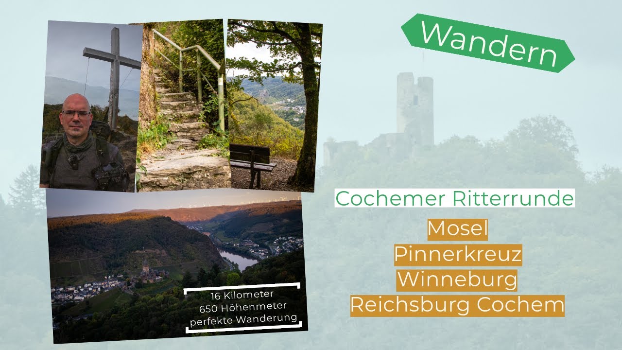 Wandern an der Mosel auf der Cochemer Ritterrunde