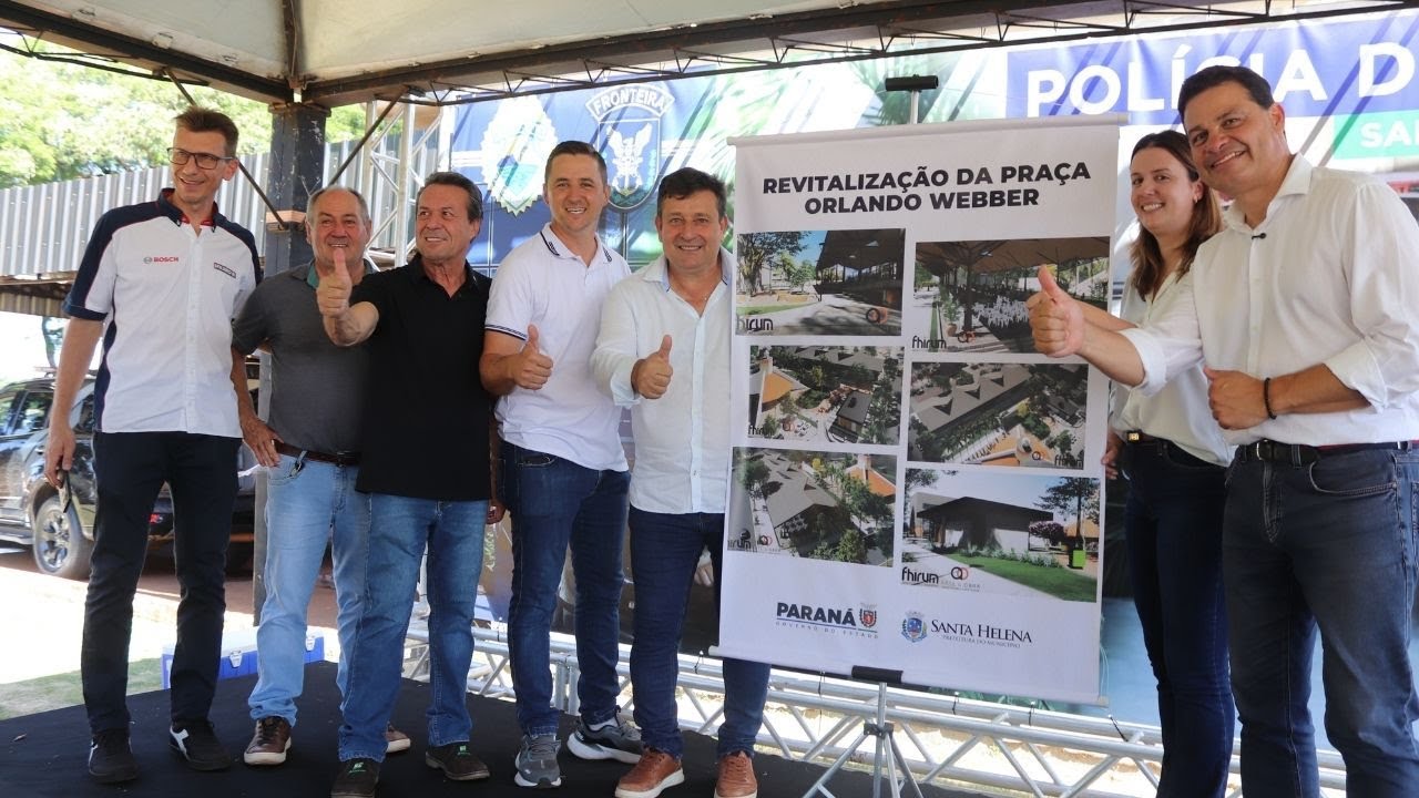 Governo do Paraná autoriza rua coberta em Praça e avança no anel viário do Porto de Santa Helena