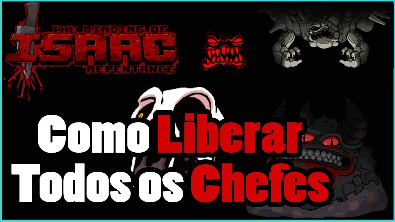 Como Progredir no Isaac(Liberar TODOS os Chefes e Caminhos) - The Binding of Isaac Repentance